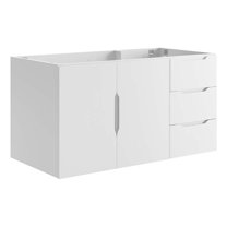 Vitality 36" Bathroom Vanity Cabinet (Sink Basin Not Included)-EEI-4894-WHI