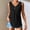 Black women's plus size tank tops a1, variant on MORESEC Women's Plus Size Summer Tank Tops Cotton Linen V Neck Sleeveless Button Down Blouse Casual Boho Loose T-Shirt Solid Color Basic Tee Vacation Fashion Clothes, Black 3XL