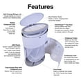 Dekor Plus HandsFree Diaper Pail Gray