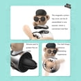 thumbnail image 3 of Ambientador de aire para coche Bling Bling con dibujos de oso pato piloto hélice giratoria 6 x 52 x 53 mm, 3 of 7