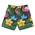 thumbnail image 7 of FORMRS Boys Swim Trunks Quick Dry Mesh Liner Boardshorts Sizes XS-XL, Flamingo Floral Pattern, 7 of 7