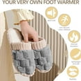 thumbnail image 4 of Unisex Plush Checkered Slippers for Women & Men Memory Foam Non-Slip Indoor Outdoor House Shoes Cozy Fuzzy Slip-On Bedroom Slippers, 4 of 8