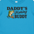 thumbnail image 4 of Inktastic Daddy's Fishing Buddy Boys Baby T-Shirt, 4 of 5