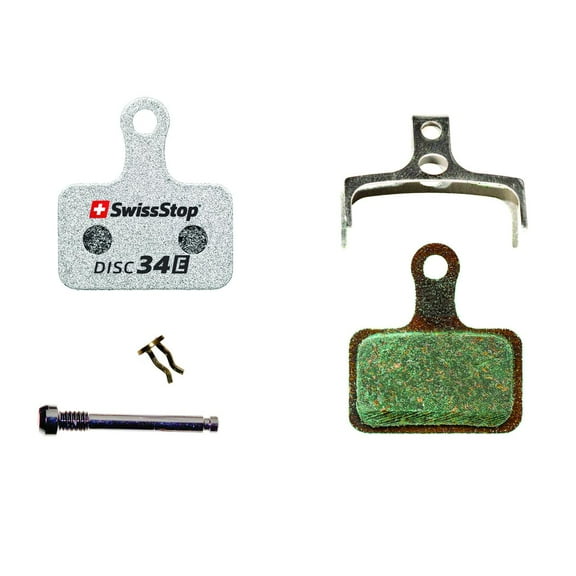 SwissStop E Compound Disc Brake Pad Set, Disc 34: Shimano Road "L" Shape