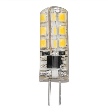 

Aousin 2W 2835SMD G4 LED Lamp AC220V-240V Silicone 24LEDs Replace Bulb (Warm White