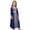 Blue, variant on Weebloom Teen Girls' Fall Dresses Elegant Embroidered Abaya Dress Long Sleeve Party Gown With Lace Trim Dress For Girls Black 10-11 Years