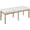 A-White, variant on Topcobe 46-Inch Linen Upholstered Bed Bench, Cozy French Style End Table with Plush Cushion & Solid Wood Legs, Cream White for Bedroom Decor