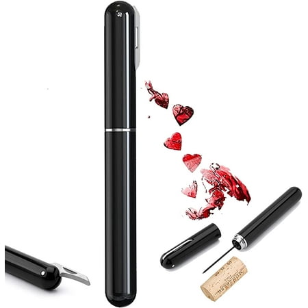 

Air pump wine opener with foil cutter air pressure wine bottle opener great gift for wine lovers