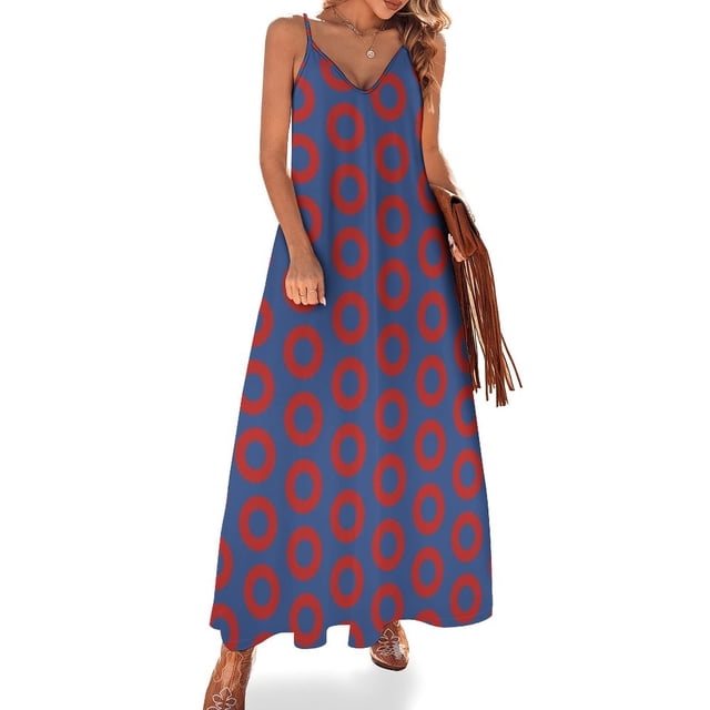 Nuevo vestido sin mangas Phish Donut Vestido Vestidos para ocasiones oficiales Vestido de mujer