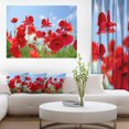 thumbnail image 1 of Gros Plan de Fleurs de Pavot Incroyables - Impression sur Toile Florale, 1 of 3
