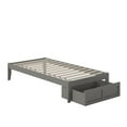 thumbnail image 6 of Colorado Twin Bed with Foot Drawer in Grey with USB Turbo Charger, 6 of 6