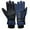 Blue, variant on Deago Winter Warm Gloves Waterproof Touchscreen Ski Snow Gloves for Men Women with Portable Pocket (Blue)