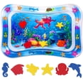 thumbnail image 1 of Juguetes para bebés de 0 a 3 a 6 meses, colchoneta inflable para juegos de agua para bebés recién nacidos, regalos para bebés y niñas de 4, 5, 7, 8, 9 y 12 meses Xemadio WMZL-1336, 1 of 7