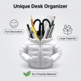 thumbnail image 3 of Down Jacket Shaped Pen Holder for Desk, Pencil Holder, Cute Fashion Desk Organizers and Accessories, Office Supplies Idea Gift 3D Printed Pen Organizers Pen, 3 of 7