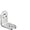 Silver, variant on Stainless Steel L Bracket Heavy Duty Corner Brace 0.8x0.8x0.6 Inches Right Angle Connector Fastener for Furniture Table Chairs and Wood Shelving Support