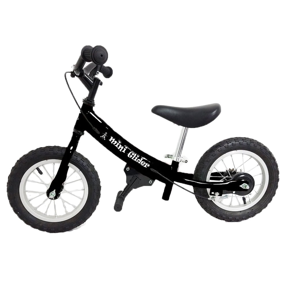 Glide Bikes Mini Glider 12 Inch Kids Balance Bike Bicycle, Ages 2 to 5