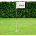 thumbnail image 4 of WATSY Tour Championship Golf Pin Flag 8" x 6" Inch Inch For Flagstick Double Sided Mini Putting Green Flags For Backyard Outdoor Patio Golf Pin Flag, 4 of 5