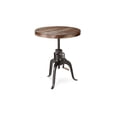 thumbnail image 1 of Pemberly Row 30" Round Adjustable Crank Pub Table in Russet Brown, 1 of 7