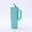 Lake Blue, variant on 40oz Stainless Steel Tumbler with Handle, Double Wall Vacuum Insulated Flip Straw Coffee Cup, No Sweat Fits Car Cup Holder for Commute Beach Tailgating, Ideal Drink Gift for Her