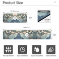 thumbnail image 3 of Yayeee Faucet Mat for Kitchen Sink 30" Diatomite Long Splash Guard Pad, Tree in The Mountains, 2 Pack, 3 of 7