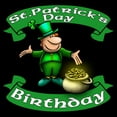 thumbnail image 3 of CafePress - St. Patrick Birthday Leprechaun Women's Dark Pajam - Women's Short Sleeve Print T-Shirt and Pants Dark Cotton Pajama Set, 3 of 7