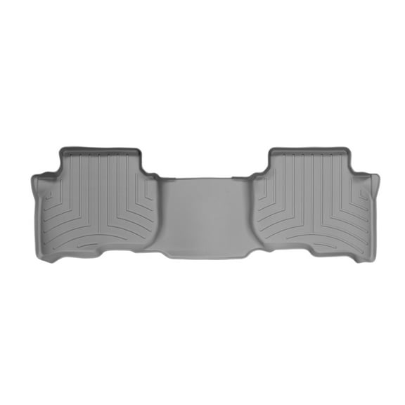 WeatherTech Custom Fit FloorLiners compatible with Land Rover Rover LR4/Discovery 4, LR3/Discovery 3 - 2nd Row, Grey
