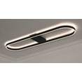 thumbnail image 2 of GLOL4812L30D1BK AFX Glo - 40W 1 LED Semi-Flush Mount In Contemporary Style-2.5 Inches Tall and 12 Inches Wide-Black Finish, 2 of 2