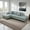 Pale Green, variant on Modern Sectional Sofa Couch, L Shape Sofa Set with Chaise Modular Cloud Couch for Living Room, Grayish Blue