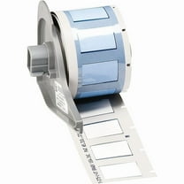 Brady Sleeve,1 in W,41/64 in H,Die-cut M7-375-1-342