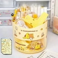 thumbnail image 4 of Sanrio Kuromi Storage Box My Melody Rotating Pen Holder Drawer Dustproof Desk Organizer Portable Large Capacity Stationery Boxs, 4 of 13