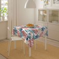thumbnail image 4 of Wukai Tropical Leaves Waterproof Tablecloth for Kitchen Dining, Fits Square Tables for 2-4 Seats -54"x54", 4 of 7