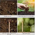 thumbnail image 4 of piezas de estacas para plantas de electrocultivo, estacas de cobre de 30 cm de largo para jardín, antena de electrocultivo para cultivo de plantas en interiores y exteriores, frutas y verduras, 4 of 5
