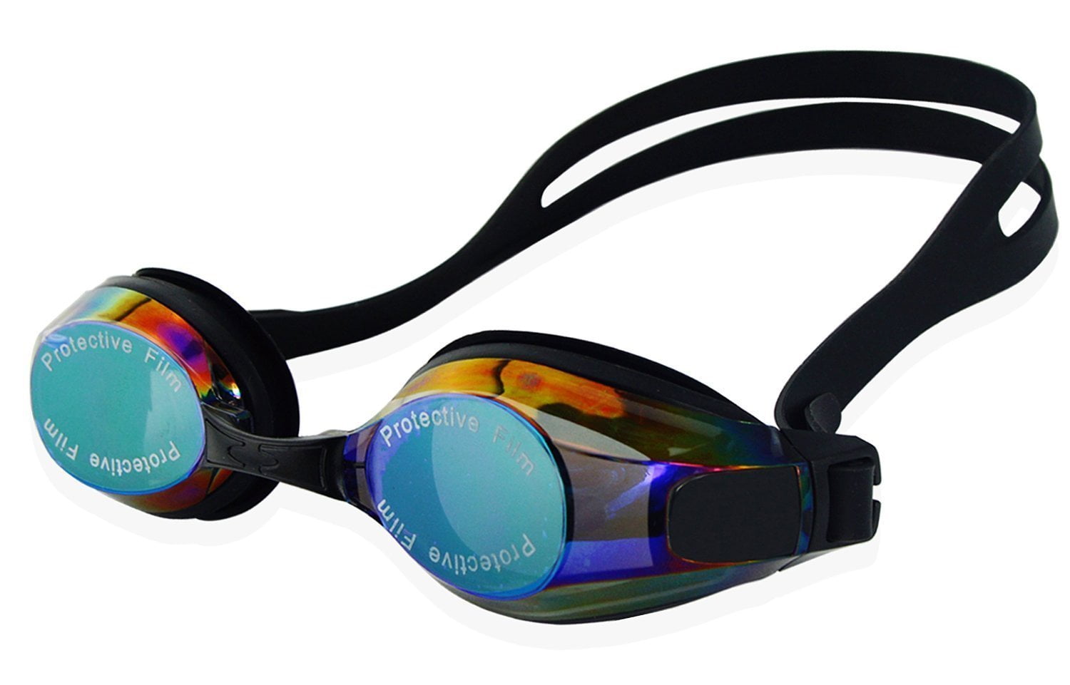 IPOW Adjustable Anti-fog UV Protection No Leaking Eye Protect Swimming Goggle Mirror Coated Lens Swim Goggles Glasses... by IPOW
