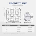 thumbnail image 3 of Haiem Hand Drawn Turtle Car Windshield Sun Shade (2 Pieces) Foldable Windshield Sun Shade Car Accessories for Truck SUV Pickup-Medium, 3 of 7