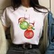 thumbnail image 1 of Camiseta con estampado de árbol de Navidad para mujer, ropa femenina de cuello redondo, Top de Modal de manga corta, regalo de Feliz Navidad, 1 of 5