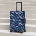 thumbnail image 2 of Lsque Colorful Fish 3 Printed Luggage Cover, Travel Luggage Protector,Scratch and Dirt Resistant, Fits 18-32 Inch Luggage - Small, 2 of 9