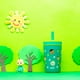 thumbnail image 3 of Vaso para niños pequeños Zak Designs CocoMelon Kelso, 350 ml, acero inoxidable, 3 of 9