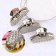 thumbnail image 4 of 3-Pack Sparkling Rhinestone Hair Clips for Women - Non-Slip Octopus Claw Jaw Accessories, 4 of 5