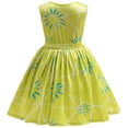 thumbnail image 3 of Girls Joy Costume Movie Kids Halloween Cosplay Party Sleeveless Yellow Dress, 3 of 6