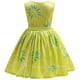 thumbnail image 3 of Niñas Joy Disfraz Película Niños Halloween Cosplay Fiesta sin Mangas Vestido Amarillo, 3 of 6