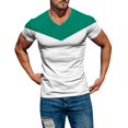 thumbnail image 1 of BOBOGOJP T-Shirt Homme Manches Courtes Col Rond (Vert,TTG), 1 of 5