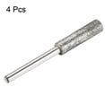 thumbnail image 3 of Unique Bargains 7/32 Inch Diamond Chainsaw Sharpener Sharpening Stone Polishing Grinding File Tool, Silver 4 Pack, 3 of 5