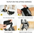 thumbnail image 5 of Dog Sling for Elderly Dogs,Hind Leg Support Harness for Rehabilitation of Weak Hind Legs, Disabilities, and Injuries, 5 of 6
