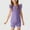 Purple, variant on SROBPTY Girls Summer Outfit Sets Clothing,Kids Sets Clothing,Fashion Girls' Casual Short Sleeve Round Neck Collar Botton Solid Color Short Pants Sets