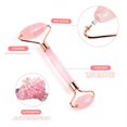 thumbnail image 4 of Masseur Facial pour Rides Rouleau de Jade Rose Authentique & Rouleau de Quartz Rose – Rouleau de Jade pour Rouleau Facial, Rouleau de Jade Naturel en Pierre de Jade Rose et Ensemble d'Outils Gua Sha, 4 of 7