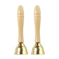 thumbnail image 1 of 1 Pair Premium Plaything Bell Kids Musical Instrument Bell Copper Plaything Bell, 1 of 7