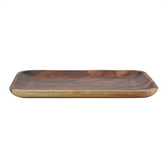 Food Tray, Tray, Brown Sushi Thick Rectangle For Home For Restaurant Bakery Cafe Shop