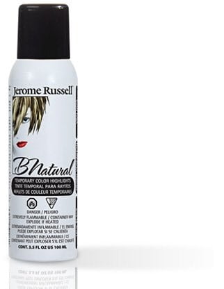 Jerome Russell Temp'Ry Natural Color Highlights, True Black, 3.5 Oz