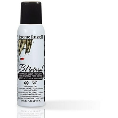 Jerome Russell Temp'Ry Natural Color Highlights, True Black, 3.5