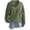 Army Green, variant on Women’s Quarter Zip Pullover Sweatshirt,Ladies Athletic Casual Top Sizes S-2XL
